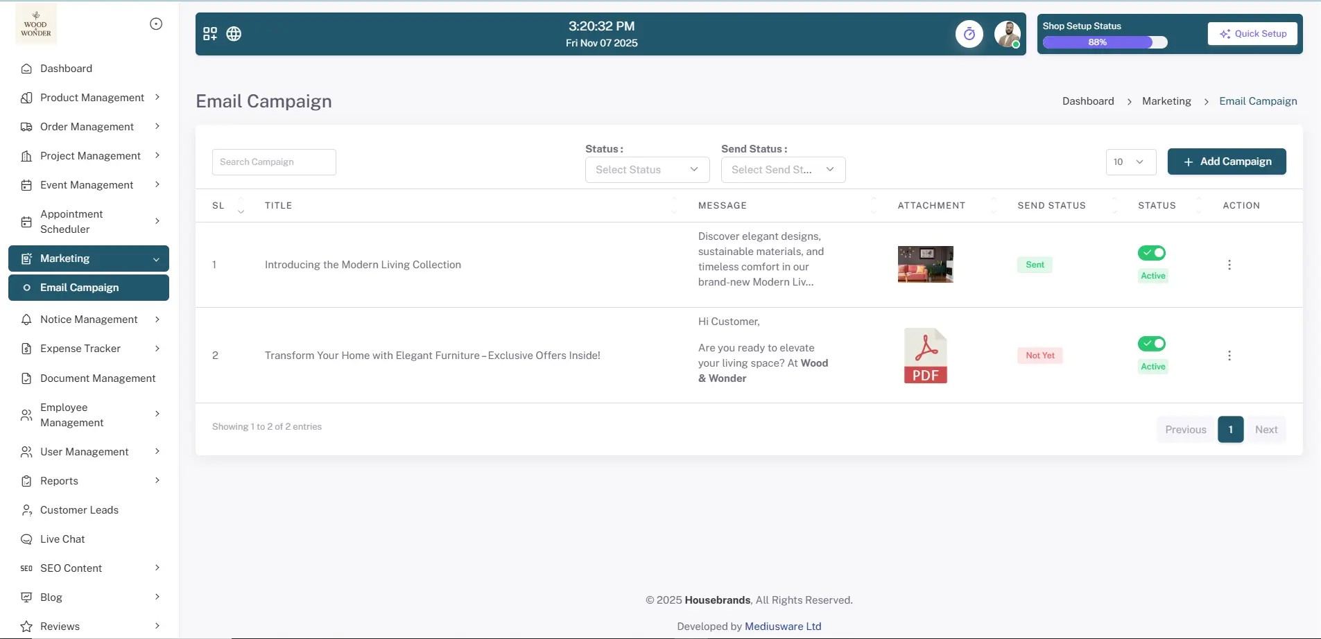 Engage Clients with Beautiful, Ready-to-Launch Email Campaigns